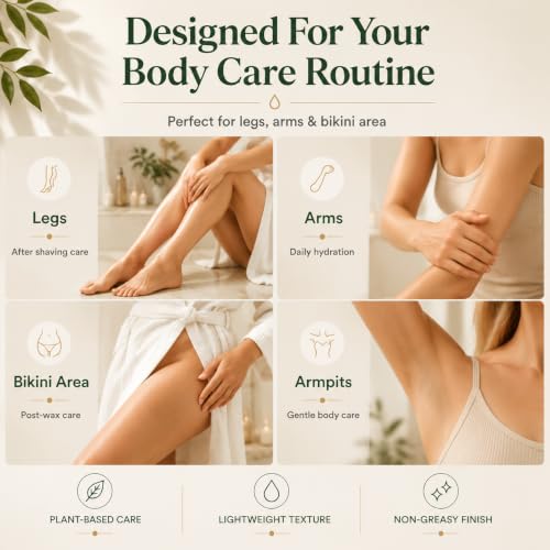 Medivita Lightweight Body Oil for Post-Shave Care - Hydrating Oil for Smooth Skin