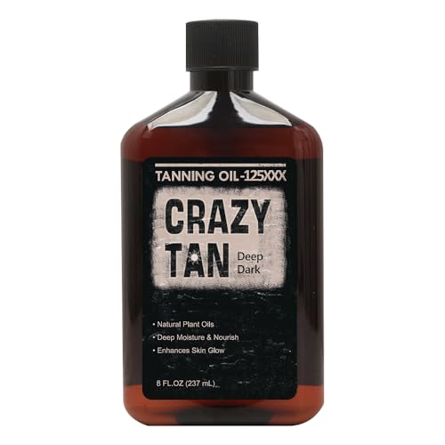 Tanning Oil 125xxx 8oz Deep Dark Natural Oil? Fresh Citrus Scent ? Made in USA