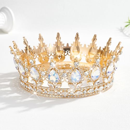 Queen Crown Rhinestone Tiara for Women - Bridal & Party Accessory
