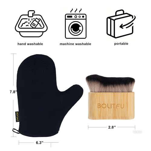 Self Tanning Mitt & Brush Set | Streak-Free Applicator