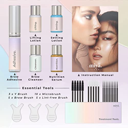 MIYA LASH Brow Lamination Kit - Professional DIY Eyebrow Lift & Fuller Brows