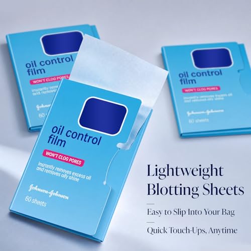 Oil Blotting Sheets for Oily Skin - 120 Sheets (2 Pack)