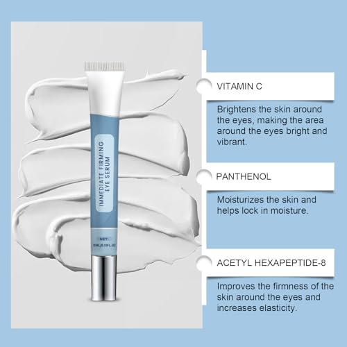Instant Firming Eye Serum for Under Eye Bags & Dark Circles