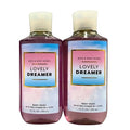 Bath & Body Works Shower Gel, Set of 2 Bottles, Each Bottle 10oz (Lovely Dreamer)