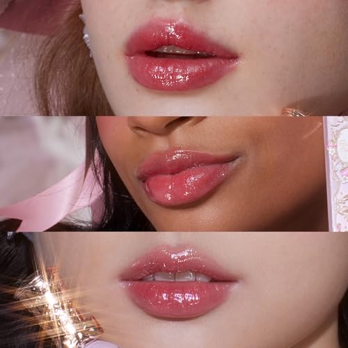 Flower Knows Rococo Glowy Lip Gloss - G02 Hot Pink Shimmer