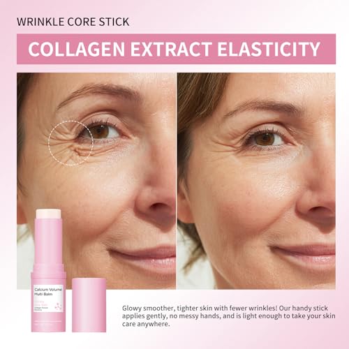 BANGFENG Multi Balm Stick – Collagen Hydrating Glow for Face, Lips & Eyes