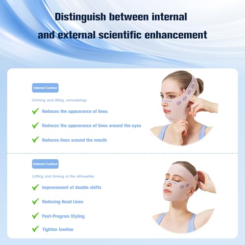 V Line Face Lifting Mask - Double Chin Reducer Strap