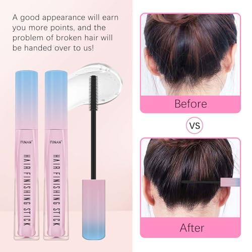 Hair Wax Stick Set - 3 Pcs for Edge Control & Flyaway Taming