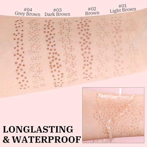 2-in-1 Freckle Pen Stamp - Waterproof Sun-Kissed Makeup