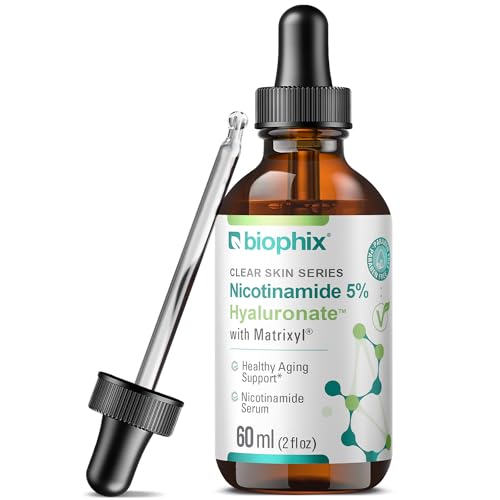 biophix B-3 Nicotinamide Age-Defying Liquid Serum 2 oz - Hyaluronic Acid - Matrixyl ¢ç - Supports Skin Health - Healthy Aging