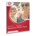 BubblePop! Printable Temporary Tattoo Paper - 5 Sheets for Inkjet