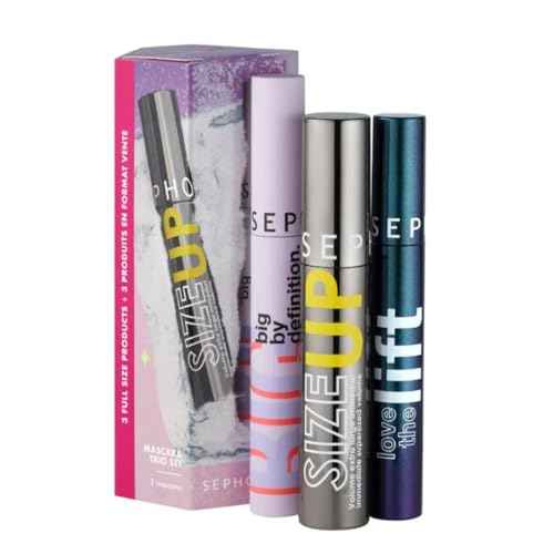 Sephora Favorites Limited Edition Mascara Trio Set - Size Up - Big By Definition - Love The Lift - Full Size