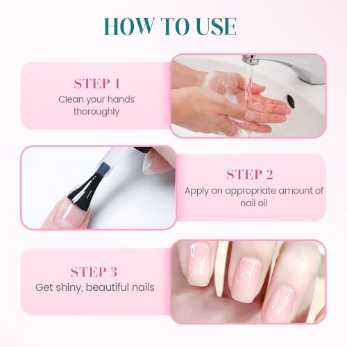 Keratin Nail Care Oil & Strengthener with Aloe Vera for Brittle Nails