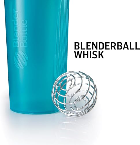 BlenderBottle Classic Shaker Bottle Perfect for Protein Shakes and Pre Workout, Colors May Vary, 28 Ounce (Pack of 2)