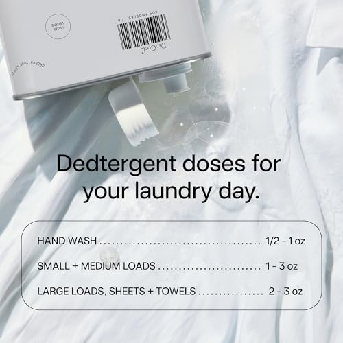DedCool Xtra Milk Laundry Detergent, 32 fl oz — Up to 60 Loads