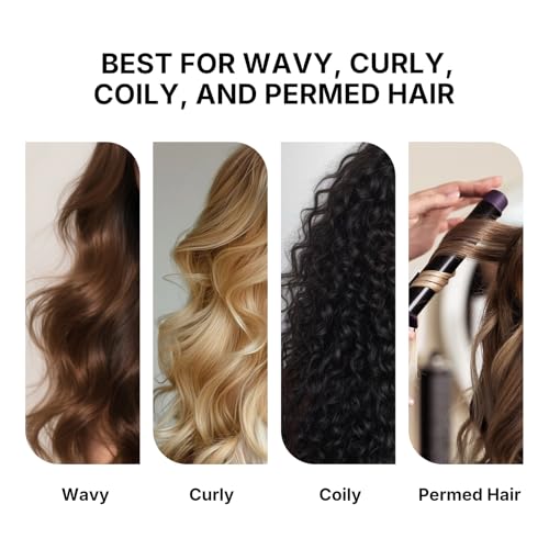 Karseell Curl Defining Cream 3.38 Fl Oz - Leave-In Styling for Curly & Frizzy Hair