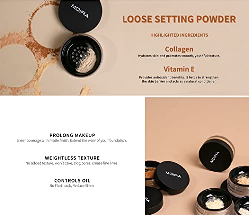 Moira Loose Setting Powder 001 Translucent