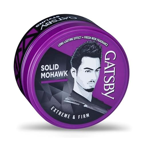 Gatsby Hair Styling Wax Mohawk Firmed Extreme & Firm - 75g