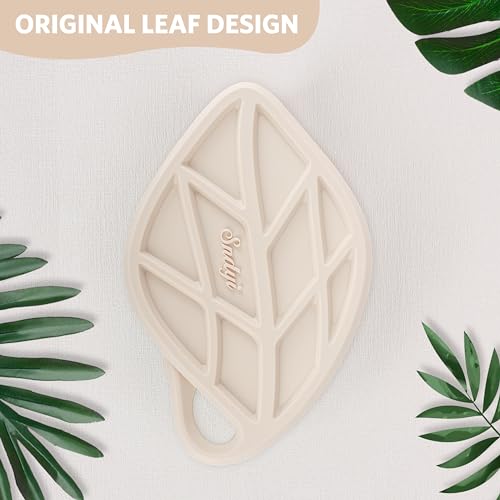 Silicone Body Scrubber for Sensitive Skin with Lathering Bristles