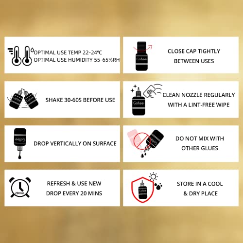 Eyelash Extension Glue Banana Scent Lash Glue for Eyelash Extensions 1-2 Sec Fast Drying/Ultra Bonding Retention -6 Weeks/ (0.17fl.oz / 5ml) Black Lash Adhesive Professional USE ONLY