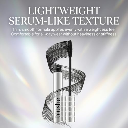 Blushe Waterproof Mascara – Long-Wearing, Smudge Proof