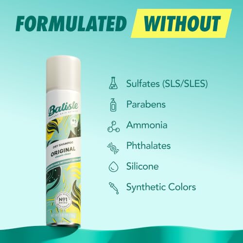 Batiste Original Dry Shampoo, 3.81oz (Pack of 3)