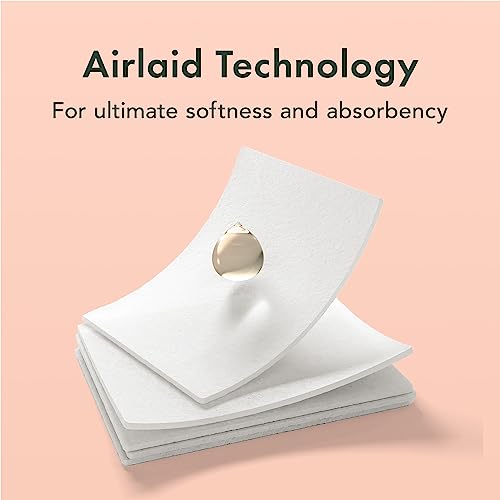 Rael Cotton Pads 200ct - Lint-Free Facial Makeup Remover