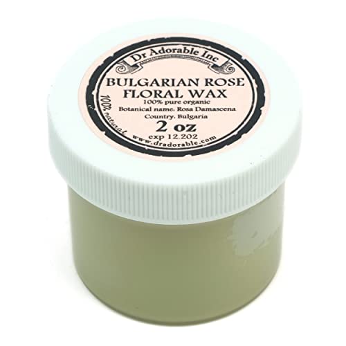 Dr Adorable Rose Wax, Bulgarian Organic, 2 Oz