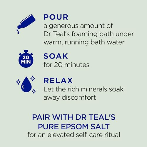 Epsom Salt Foaming Bath with Eucalyptus & Spearmint - 62.5 fl oz