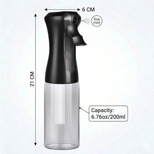 VIGOR PATH 200ml Continuous Mist Spray Bottle