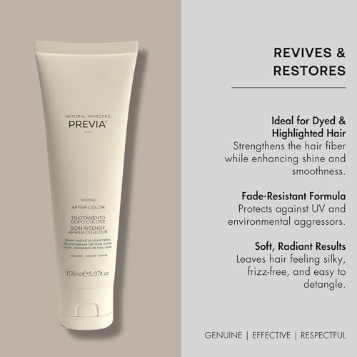 PREVIA Color-Treated Hair Mask – Deep Conditioning & Color Protection