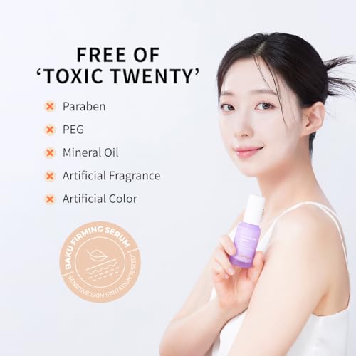 Baku Firming Serum ? Bakuchiol Serum with 9 Peptides, Niacinamide, Centella Asiatica, Pore Tightening and Anti-Aging (30ml/1.01 fl.oz)