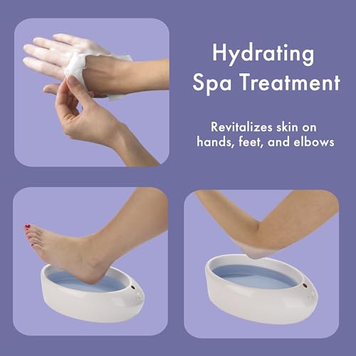 Conair True Glow Paraffin Bath Spa Treatment for Hands and Feet - 1 lb Wax