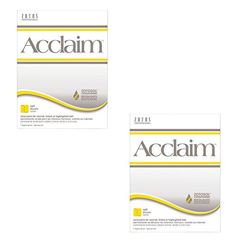 ZOTOS Beauty Salon Acclaim Acid Soft Perm Normal Tinted Hair HP-40717 (2 Pack)