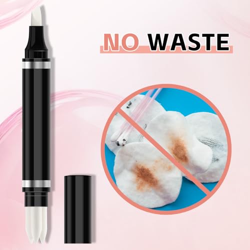 Boobeen Makeup Remover Pen - Precision Corrector for Eyeliner, Eyebrow, Mascara and lipstick Coverup, Travel-Friendly Gentle Formula