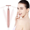 24K Gold Facial Massager with Micro Vibration Pulse