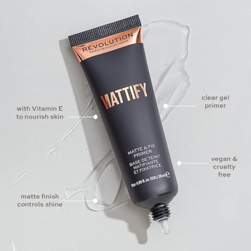 Makeup Revolution Mattify Matte Face Primer 0.94 Fl Oz