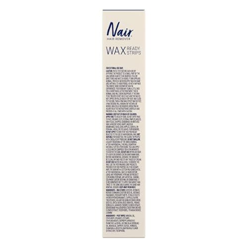 Nair Hair Remover Wax Ready-Strips 40 Count Legs/Body (3 Pack)