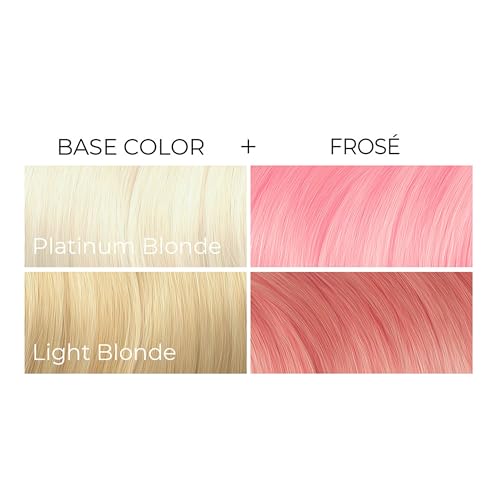 ARCTIC FOX Frose Semi-Permanent Hair Color Vegan 4 fl oz - Pastel Pink Shade
