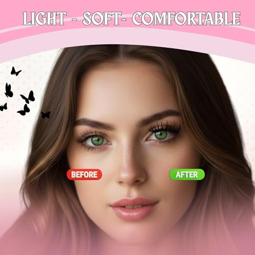 Feather Me Cluster Lashes D Curl 10-18mm Mixed Length