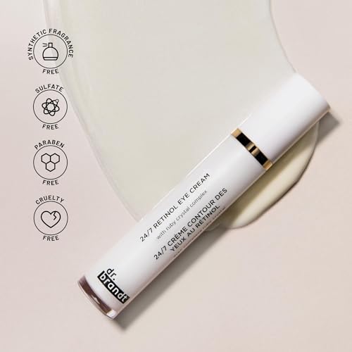 Dr. Brandt Skincare 24/7 Retinol Eye Cream, 0.5 oz.