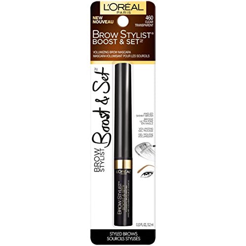 L'Oreal Paris Brow Stylist Boost & Set Brow Mascara, Clear