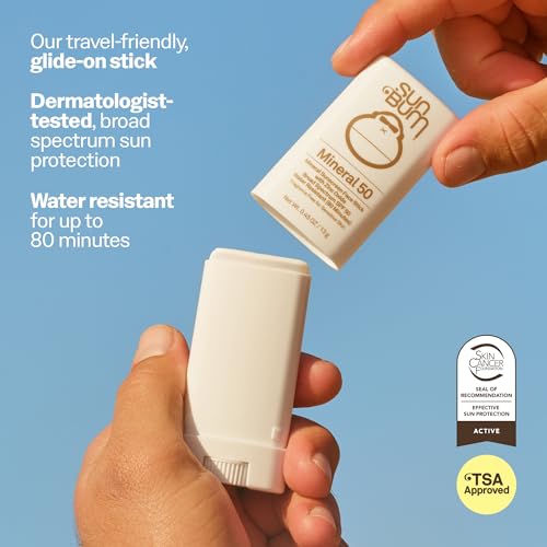 Sun Bum Mineral SPF 50 Face Stick Sunscreen 0.45oz
