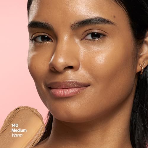 Revlon Glimmer Tinted Moisturizer Stick 140 Medium, 0.31 oz - Buildable Glow & Hydration