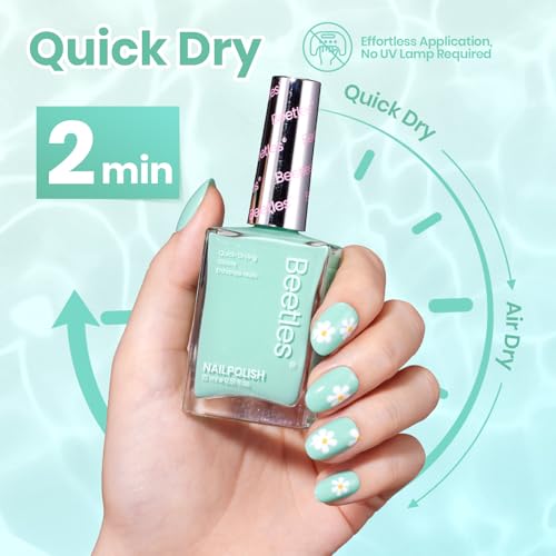 Beetles Mint Green Nail Polish - Jelly Mint Seafoam