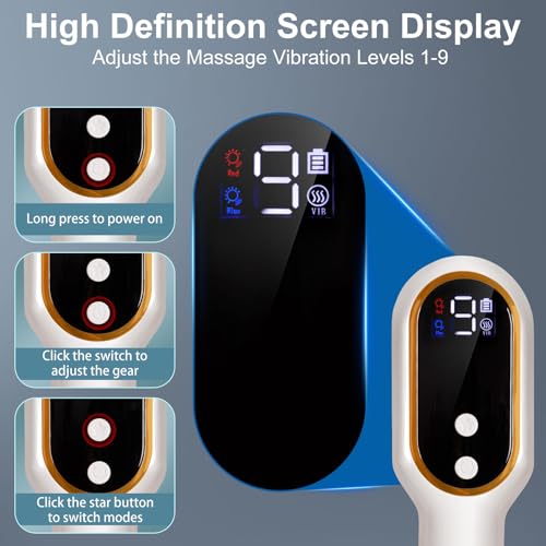 Red Light Therapy Hair Growth Comb with Laser
