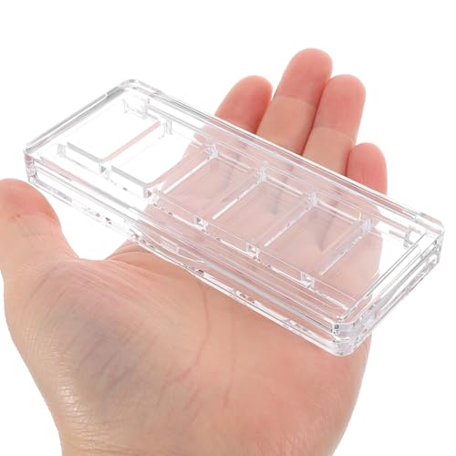 Lurrose Empty Eyeshadow Palette Organizer - 6 Compartments