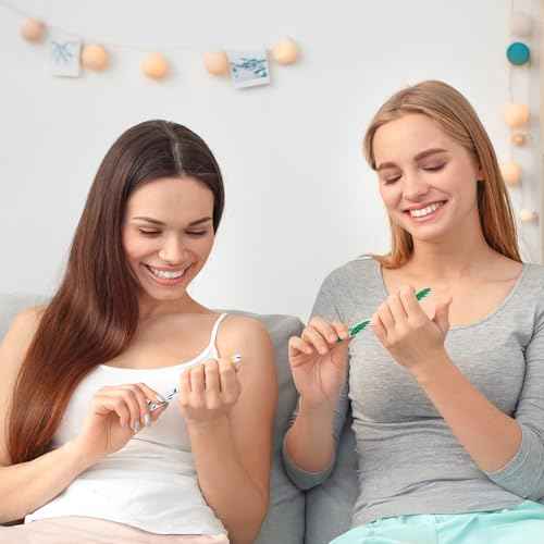 Nail Files - Professional Medium Emery Boards 6 Dual-Sided Medium, Fine Grit for Natural/Acrylics - Nail Shapers to Smooth/Refine Nails (Pack of 1)