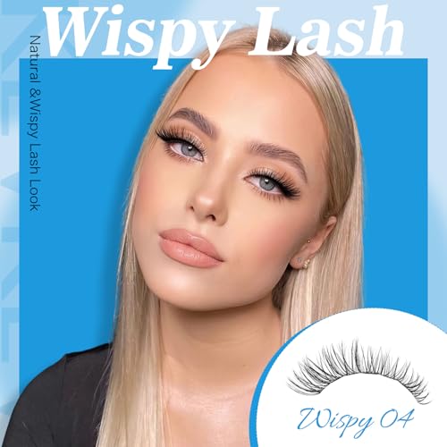 Natural Wispy Lash Clusters - Ultra-Thin Band 8-16mm