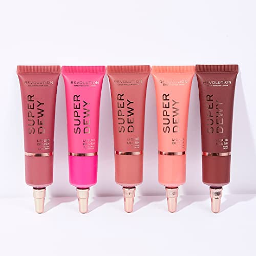 Revolution Superdewy Liquid Blush - Vibrant Pink